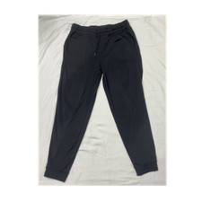 32 Degrees Heat Womens Jogger Pants Drawstring Elastic Waist Pockets Black M