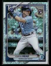 2024 Bowman #28 Curtis Mead Chrome Mojo Refractors