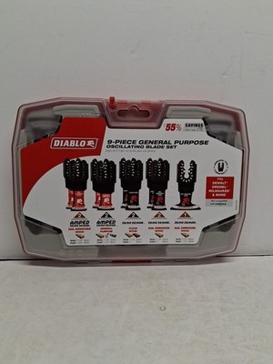 Blade Set  9 Pc. General Purpose Oscillating Diablo DOU9S