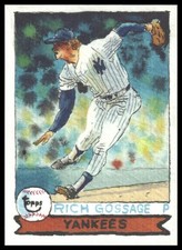 Rich Gossage 2025 Topps Shoebox Treasures by Andy Friedman #59 New York Yankees
