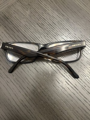 Prada Eyeglass Frames Brown Tortoise  For Parts Only 