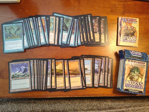 MTG Urza's Saga Tombstone Preconstructed Deck Vintage Opened Magic NM/LP - Picture 4 of 6