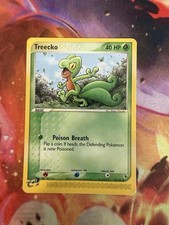 Pokémon TCG Treecko EX Ruby and Sapphire 75/109 Regular Common LP on eBay
