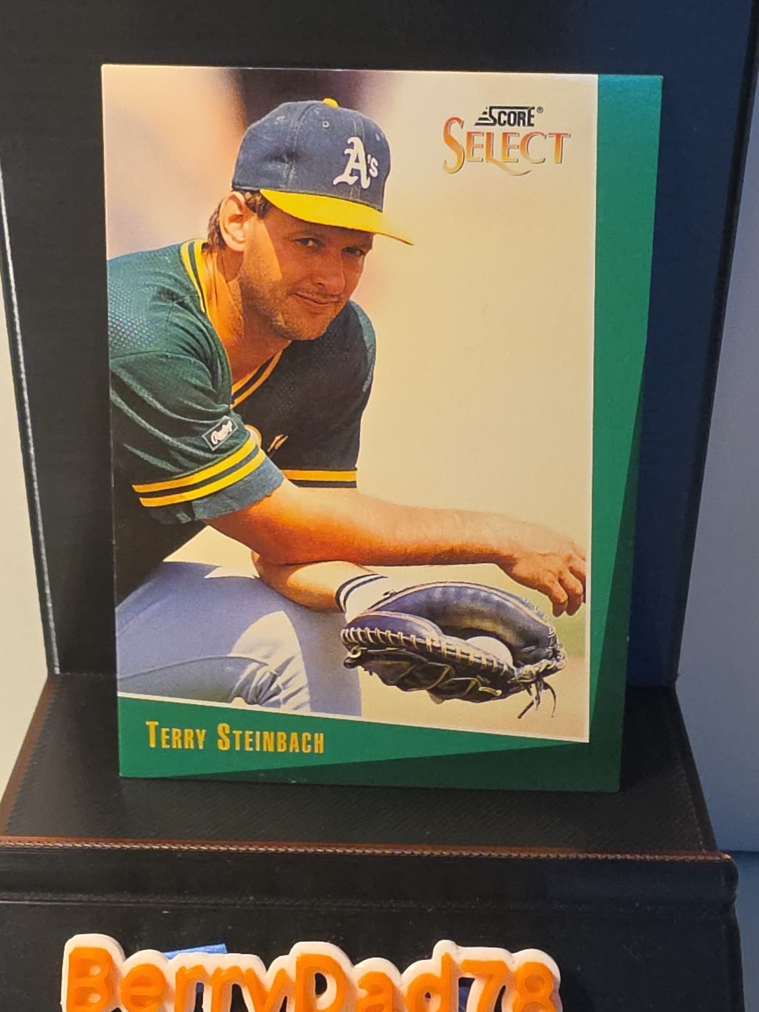 1993 Score Select - Terry Steinbach #132 Oakland Athletics