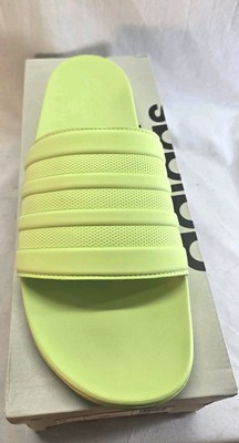 adidas Lime Green Sandals Size 8 - adidas Adilette 22 Topographic Slides Magic Lime  main image 4