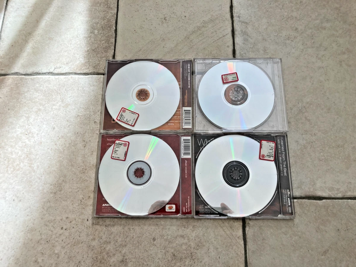 Whitney Houston _ Lotto 4 X CD PROMO RADIO RARE
