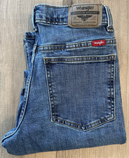 Wrangler Youth Girls Jeans Size 16 28x29 Blue Classic Boot Mid Rise