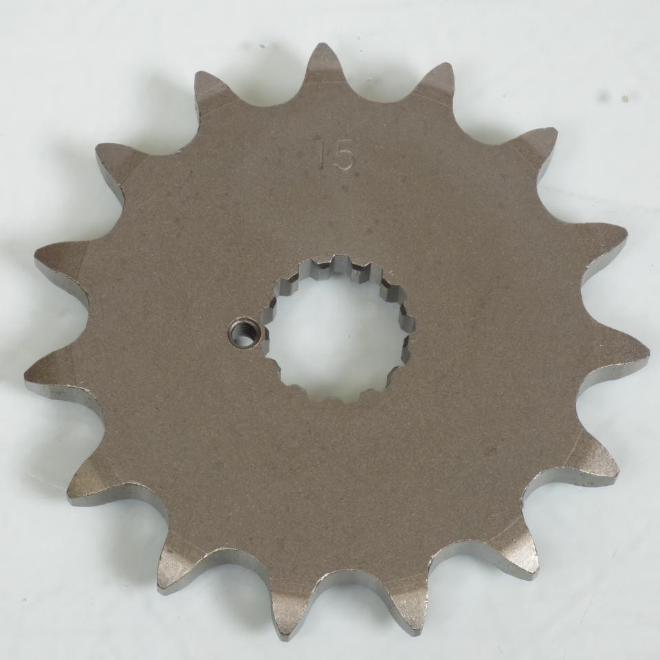 Pignon de sortie de boite 15 dents Sifam compatible transmission Kawasaki 900 Z ancienne
