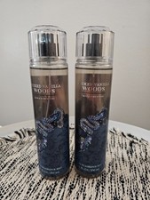 Bath  Body Works  Wicked Vanilla Woods  Fragrance Mist 8oz, 2 PCS NEW