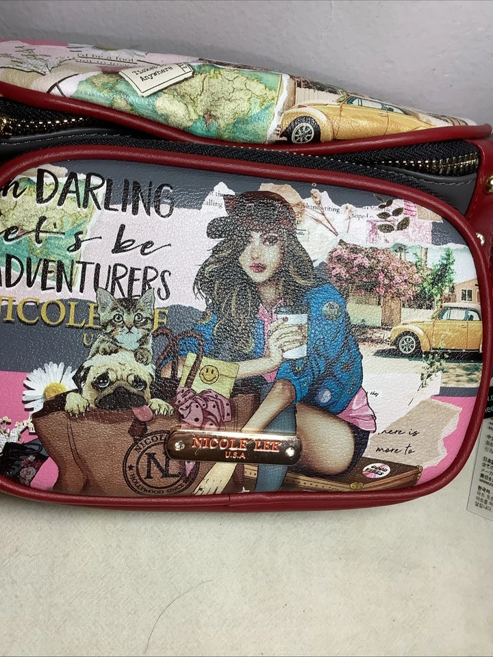 Nicole Lee EE. UU. (Viaje con Stephanie) FP16103~ NUEVO CON ETIQUETAS Foto 3 de 4