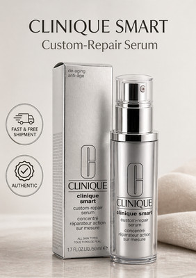 Clinique Smart Custom-Repair De-Aging Serum 1.7 oz /  50 mL Fragrance Free NEW