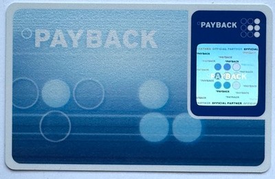 Alte Original Payback-Karte   Einzelkarte (Nr. 2)   wahrscheinlich ungebraucht