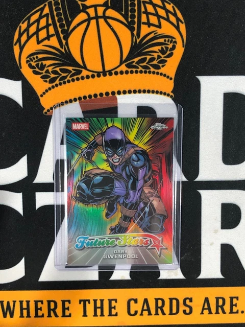 2020 Topps Chrome Marvel DARK GWENPOOL Future Stars Refractor