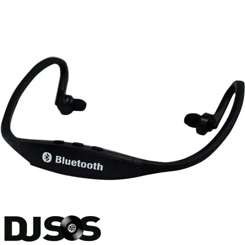 SoundLab Wireless Hands Free Sports Bluetooth v3.0 Headphones Sports Gym Running - Picture 1 of 2