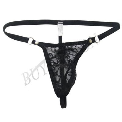 Men Lingerie Bikini TBack Underwear Lace Bulge Pouch Thong Gstring Mini Briefs On Line Men Lingerie Bikini TBack Underwear Lace Bulge Pouch Thong Gstring Mini Briefs On Line