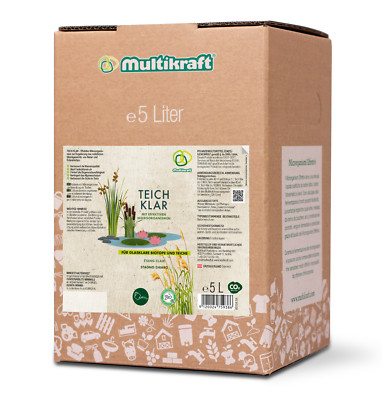 Multikraft Teich Klar 5 Liter BiB, chemiefrei, auch mit Fischbesatz eBay