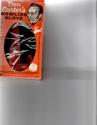 Don Carter Bowling Glove original Don Carter Bowling Glove ladies medium