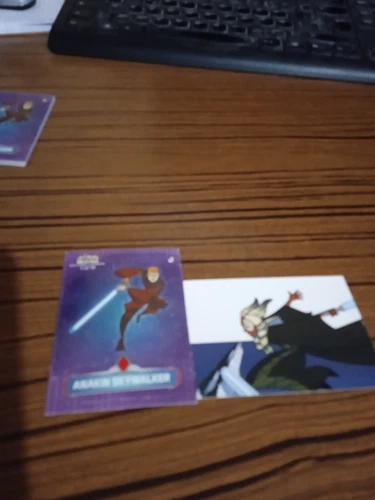 trading cards star wars clones wars topps special card