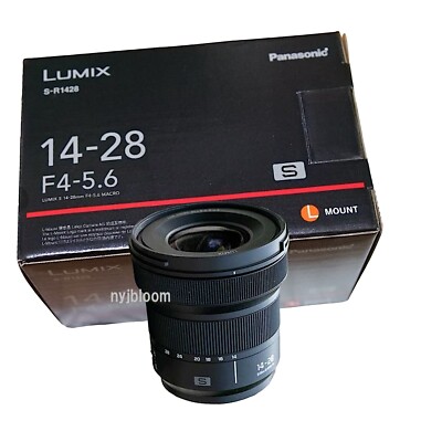 New Panasonic LUMIX S 14-28mm F4-5.6 MACRO Lens Leica L Mount [S