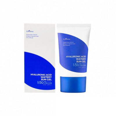 ISNTREE HYALURONIC ACID WATERY SUN GEL, Korean Cosmetics, Kbeauty, Probe