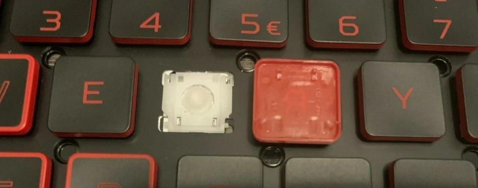 Acer Nitro 5 | 7 AN515-54 AN515-54-55YM LAPTOP REPLACEMENT KEYBOARD KEYS KEYCAPS - Image 4 of 4