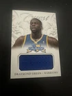 2012-13 PANINI NBA CRUSADE DRAYMOND GREEN QUEST GAME WORN JERSEY PATCH