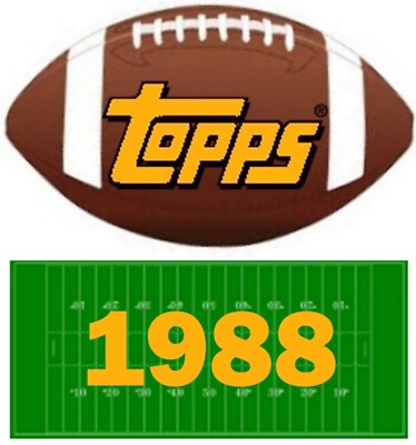 1988 Topps Football #201 - #396  ***Your Choice***  Buy More and Save Up to 50%!
