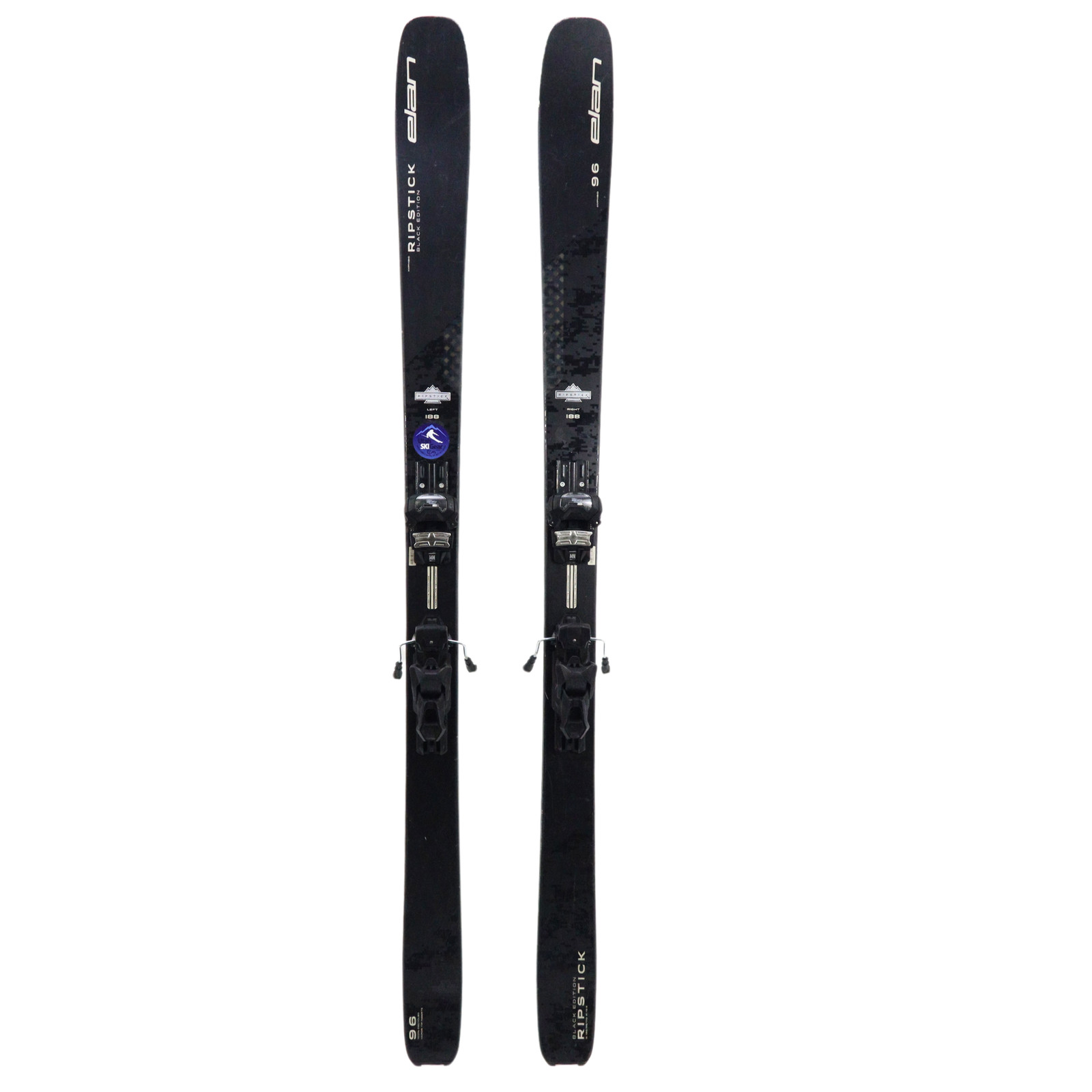 Elan Ripstick 96 Edición Negra 188cm 2022 + Fijaciones Demo Attack 14MN - USADAS