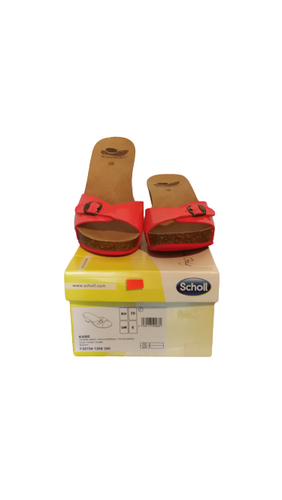 Scholl Kabe Sandalo Senza Cinturino Mare Donna Comoda Ergonomica Bioprint |  eBay