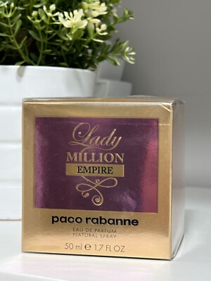 LADY MILLION EMPIRE PACO RABANNE EAU DE PARFUM 50ML SPRAY . SEALE.D