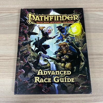 PATHFINDER ADVANCED RACE GUIDE RPG HARDBACK BOOK 2011 FULL SIZE 3.5 OGL