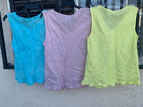 Russ Berens of Malibu Linen Women’s Sleeveless Top Size & Color Various - Picture 2 of 16