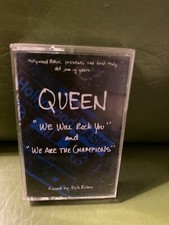 Queen We will Rock You We Are The Champions cassette remixes Rubin Mercury