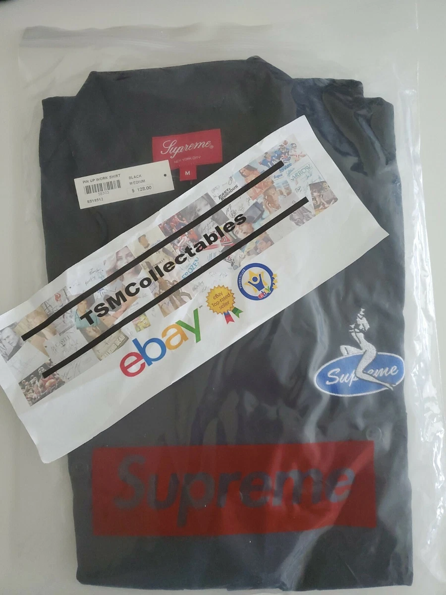 Supreme pin top up work shirt