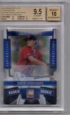 2010 Elite Aspirations Drew Pomeranz 064/100 Autograph BGS 9.5 w/ 10 Auto 