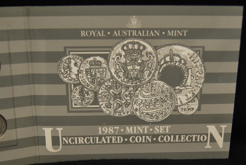 Juego de 7 monedas de la Casa de la Moneda Real Australiana 1987 sin circular UNC - Imagen 7 de 9