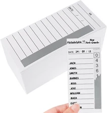 160 Pieces 10 Line Strip Cards for Gambling Football Sports Strip Cards