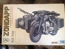 ESCI - ZUNDAPP KS 750  WITH SIDECAR - 1/9 PLASTIC KIT
