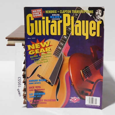  New Gear Adrian Belew Rick Vito Lee Ritenour Guitar Player Magazine May 1992