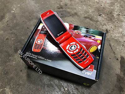 Sharp Ferrari Edition Gx25 Handy Rot Selten Exklusiv Artikel Sim Frei