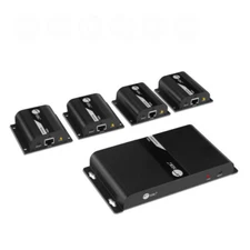 SIIG 4-Port HDMI Extender Splitter (1x4) over Cat6 with IR - 40m 1080p Full HD