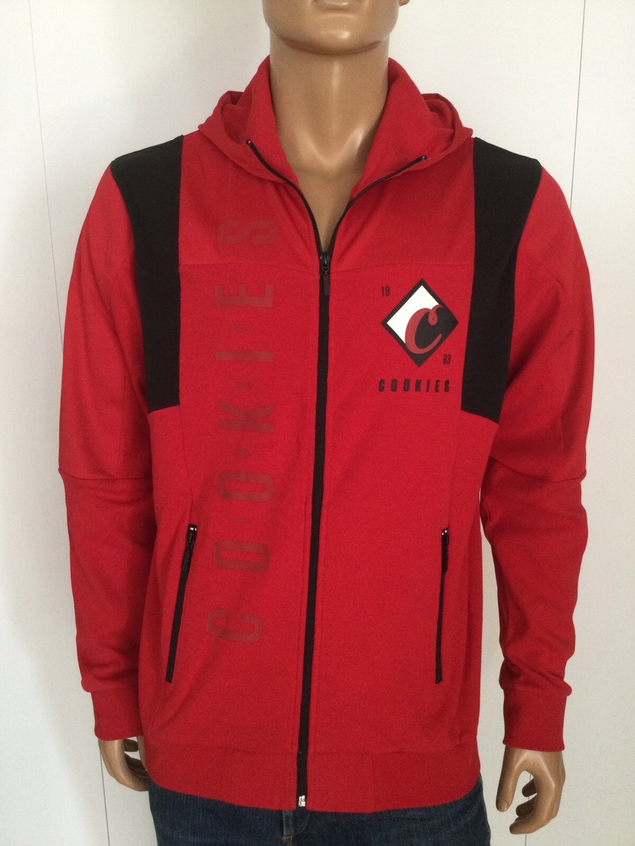 Cookies SF Black/Red Men’s Hoodie Size L