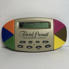 Vintage Trivial Pursuit Best Of Genus Hand Held Electronic Game 1997 Tested