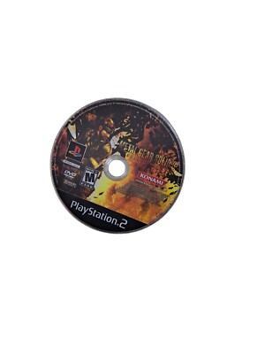 Metal Gear Solid 3: Snake Eater (PS2, 2004) Disc Only