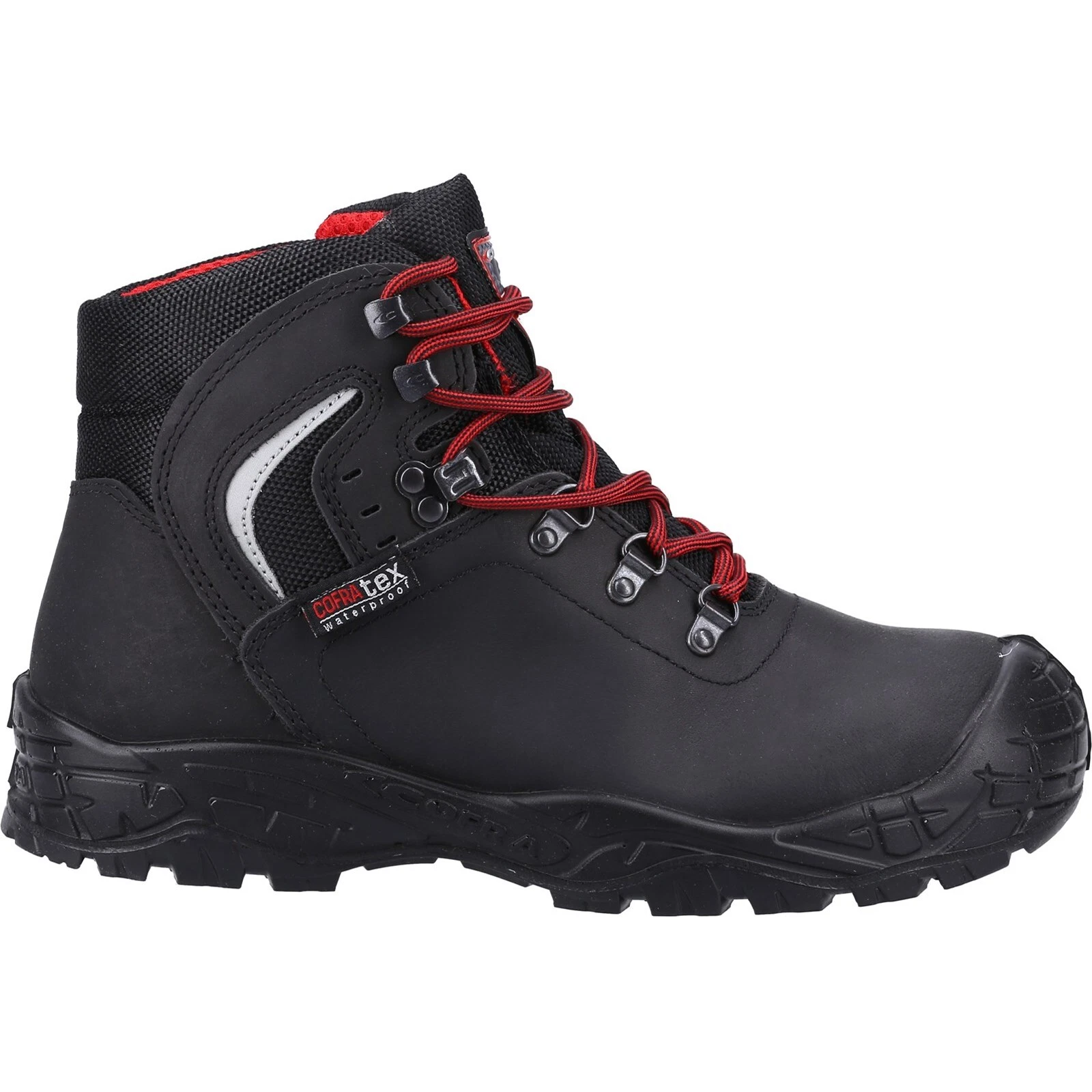 Mens Cofra Summit Safety Boots Waterproof Lined Leather S3 Steel Toe Work Shoes