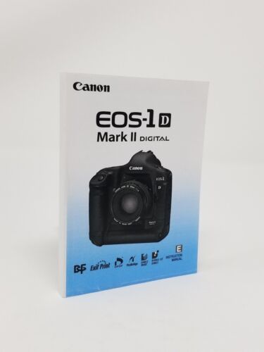 Canon EOS 1D Mark II SLR Instruction Owners Manual Book NEW - Picture 1 of 2