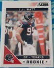 Cromos sueltos de deportes de coleccionismo fútbol americano houston texans