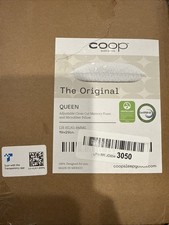 Coop Home Goods The Original Pillow, Queen Size 19x29 Cross-cut Memory.