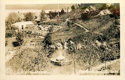 1920s Prince Rupert BC Canada CNK Gardens RPPC Postcard 26-3432