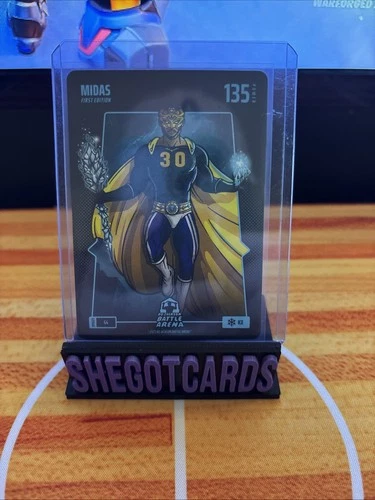 2025 Battle Arena - Steph Curry Midas Battle Foil Ice